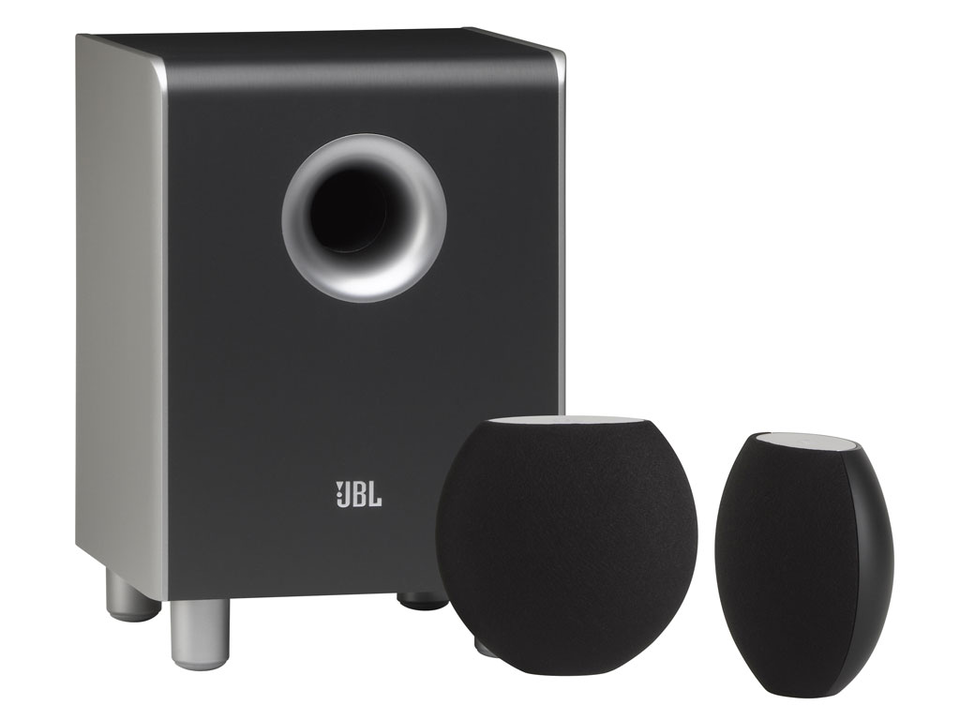 CINEMA SOUND CS 46 - Black - 2.1 CinemaSound Sys, Small Sat, 6 inch Sub (CINEMA SOUND CS60 SUB,CINEMA SOUND CS400SAT) - Hero